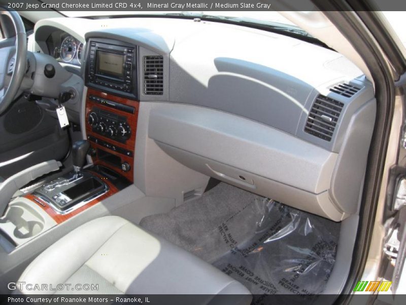 Mineral Gray Metallic / Medium Slate Gray 2007 Jeep Grand Cherokee Limited CRD 4x4