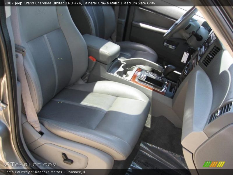 Mineral Gray Metallic / Medium Slate Gray 2007 Jeep Grand Cherokee Limited CRD 4x4