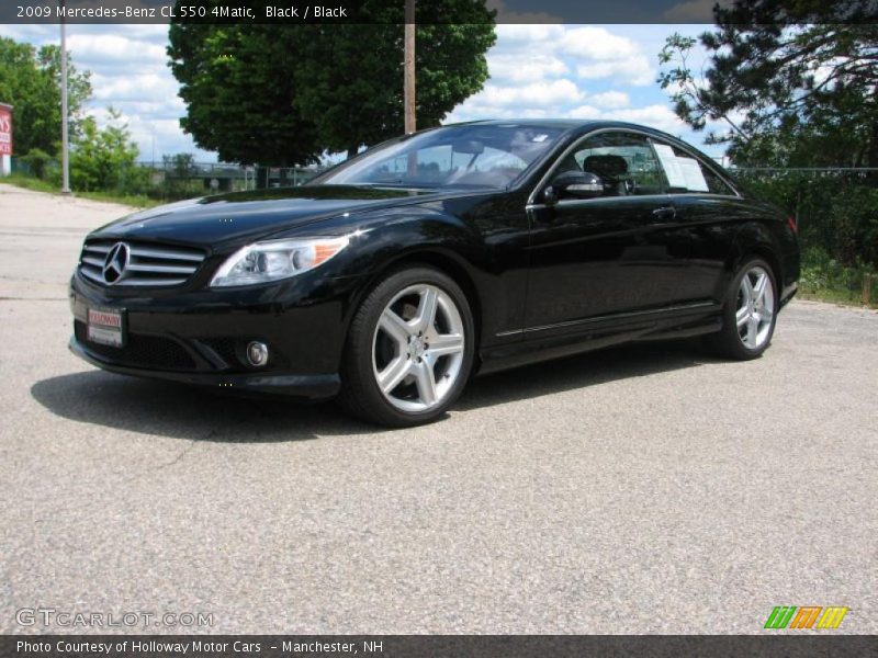Black / Black 2009 Mercedes-Benz CL 550 4Matic