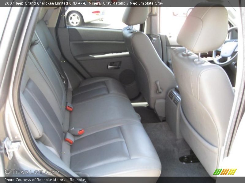 Mineral Gray Metallic / Medium Slate Gray 2007 Jeep Grand Cherokee Limited CRD 4x4