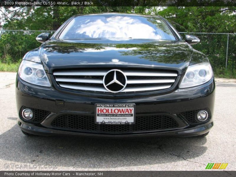 Black / Black 2009 Mercedes-Benz CL 550 4Matic