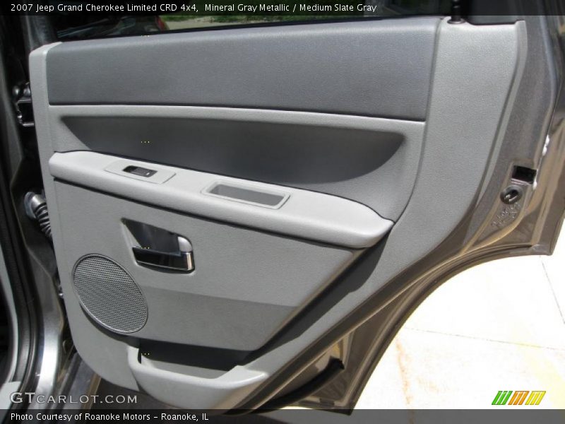Mineral Gray Metallic / Medium Slate Gray 2007 Jeep Grand Cherokee Limited CRD 4x4