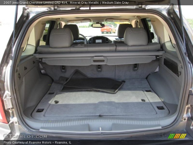 Mineral Gray Metallic / Medium Slate Gray 2007 Jeep Grand Cherokee Limited CRD 4x4