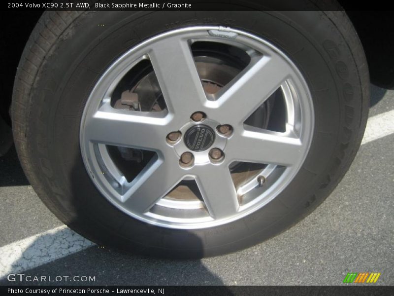 Black Sapphire Metallic / Graphite 2004 Volvo XC90 2.5T AWD