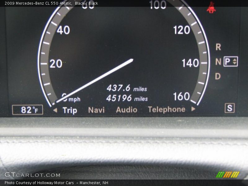 Black / Black 2009 Mercedes-Benz CL 550 4Matic