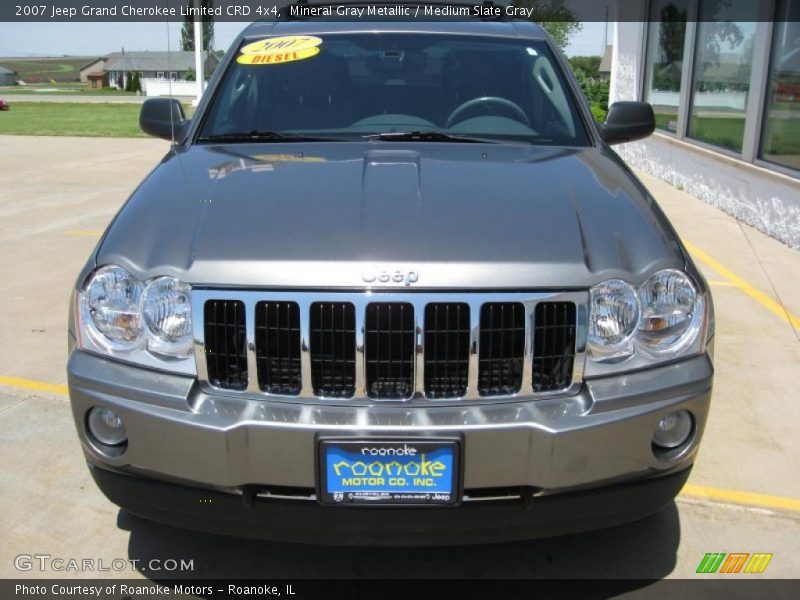 Mineral Gray Metallic / Medium Slate Gray 2007 Jeep Grand Cherokee Limited CRD 4x4