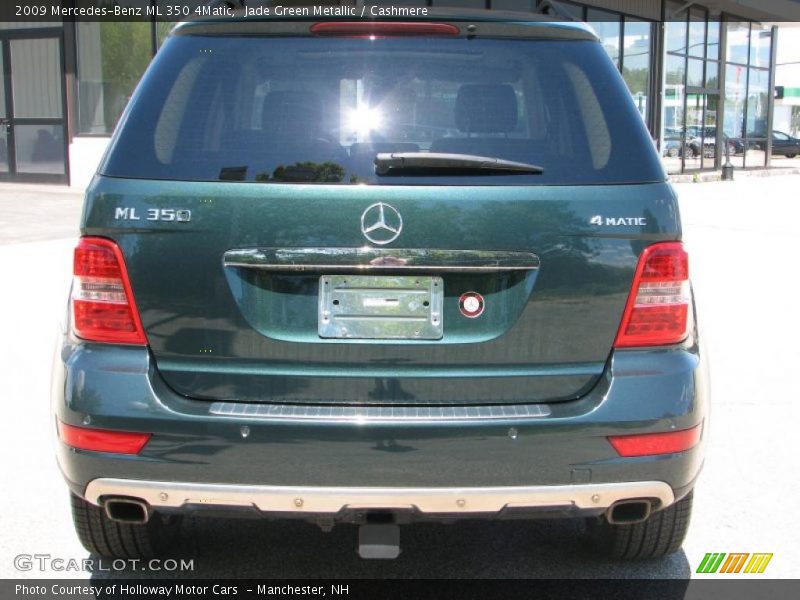 Jade Green Metallic / Cashmere 2009 Mercedes-Benz ML 350 4Matic