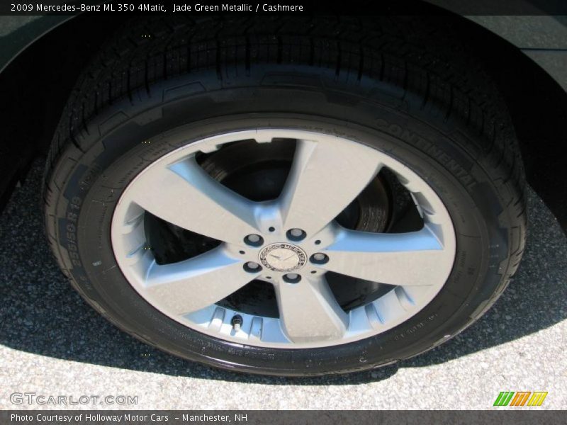 Jade Green Metallic / Cashmere 2009 Mercedes-Benz ML 350 4Matic