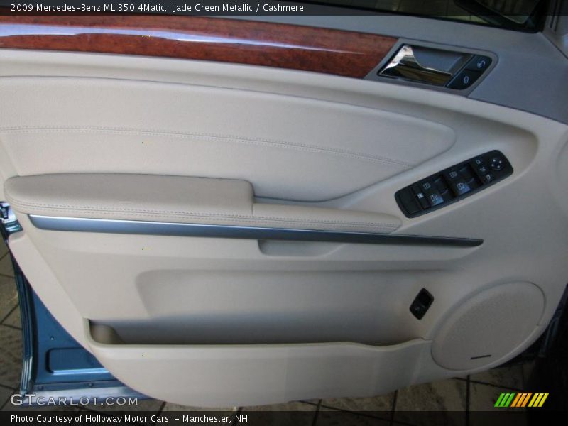 Jade Green Metallic / Cashmere 2009 Mercedes-Benz ML 350 4Matic