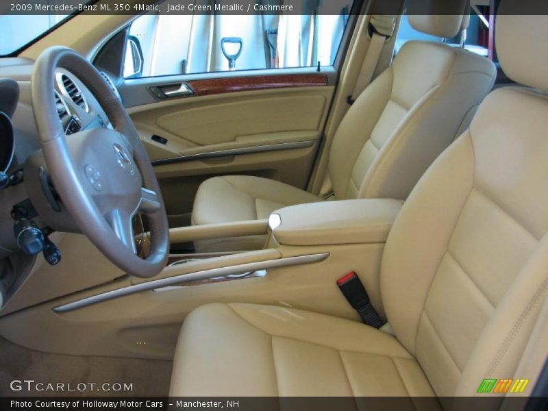 Jade Green Metallic / Cashmere 2009 Mercedes-Benz ML 350 4Matic