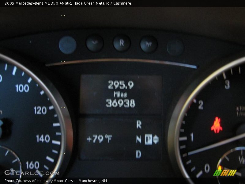 Jade Green Metallic / Cashmere 2009 Mercedes-Benz ML 350 4Matic