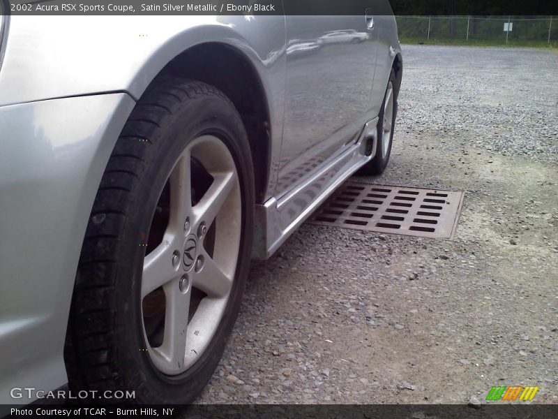 Satin Silver Metallic / Ebony Black 2002 Acura RSX Sports Coupe