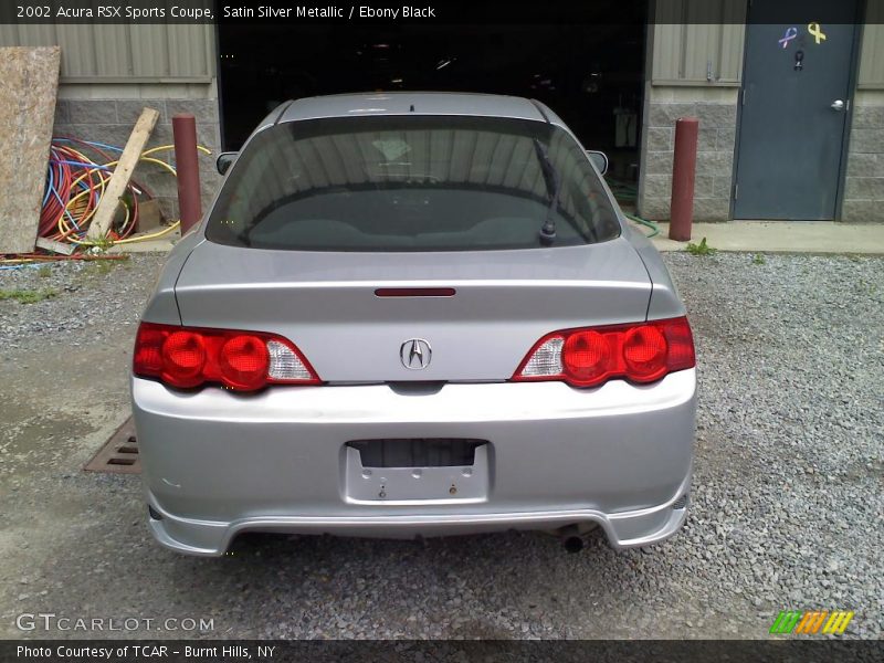 Satin Silver Metallic / Ebony Black 2002 Acura RSX Sports Coupe