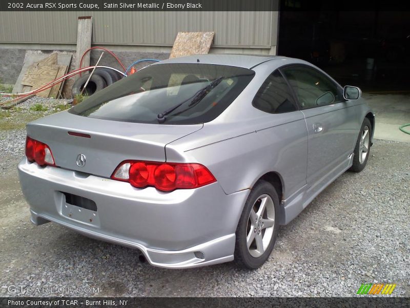 Satin Silver Metallic / Ebony Black 2002 Acura RSX Sports Coupe