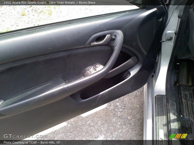 Satin Silver Metallic / Ebony Black 2002 Acura RSX Sports Coupe