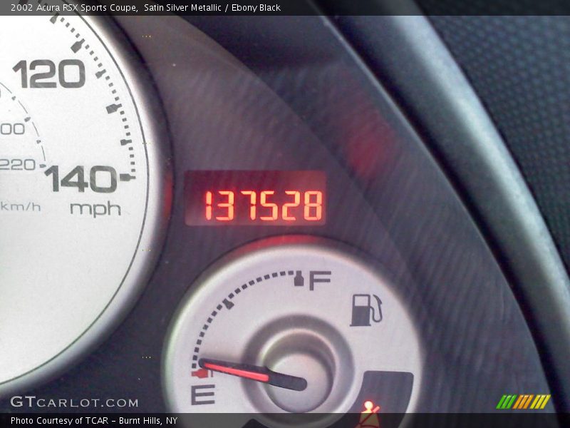 Satin Silver Metallic / Ebony Black 2002 Acura RSX Sports Coupe