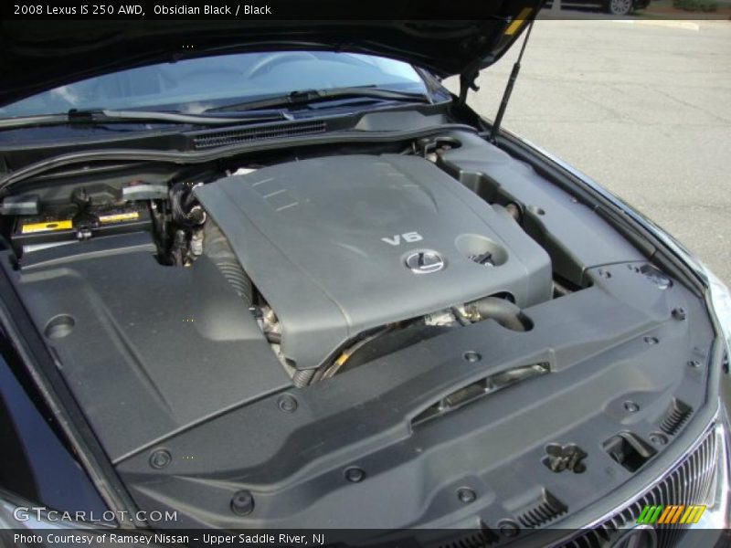 Obsidian Black / Black 2008 Lexus IS 250 AWD