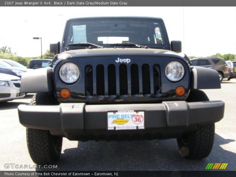 Black / Dark Slate Gray/Medium Slate Gray 2007 Jeep Wrangler X 4x4