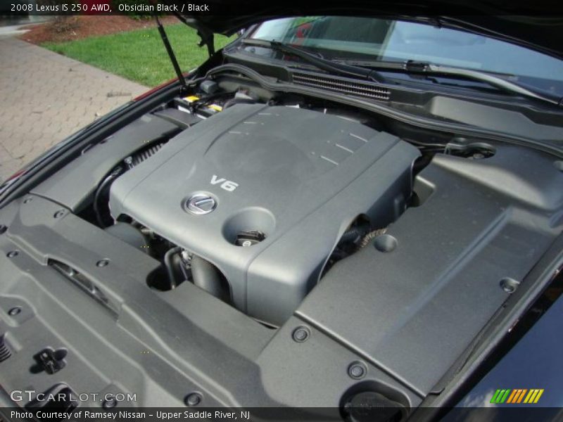 Obsidian Black / Black 2008 Lexus IS 250 AWD