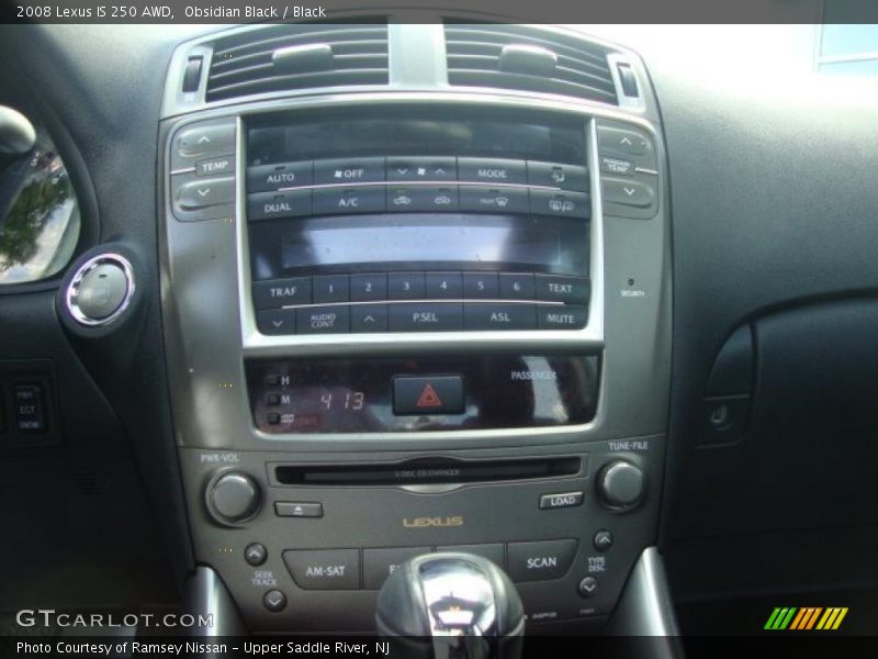 Obsidian Black / Black 2008 Lexus IS 250 AWD