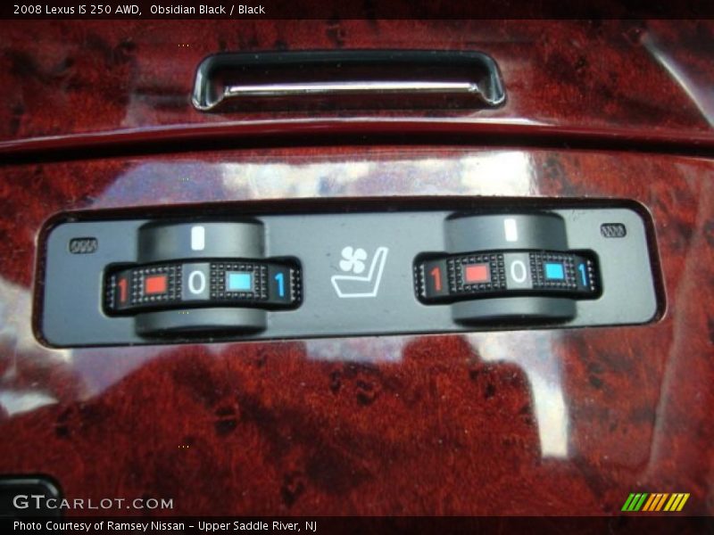 Obsidian Black / Black 2008 Lexus IS 250 AWD