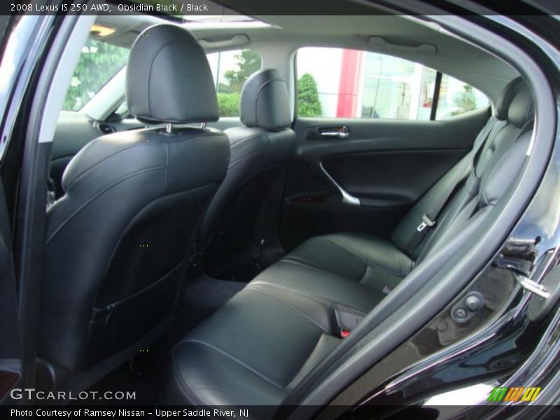Obsidian Black / Black 2008 Lexus IS 250 AWD
