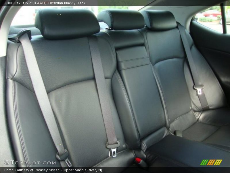 Obsidian Black / Black 2008 Lexus IS 250 AWD