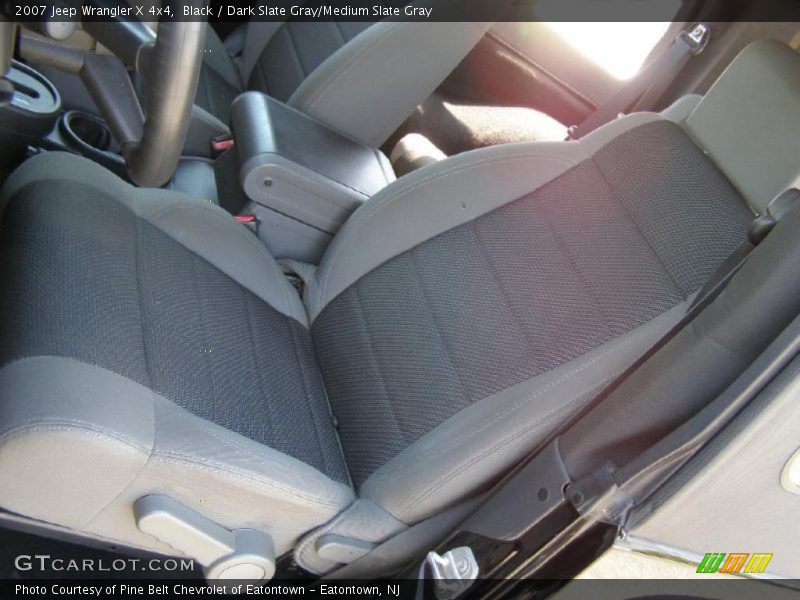 Black / Dark Slate Gray/Medium Slate Gray 2007 Jeep Wrangler X 4x4