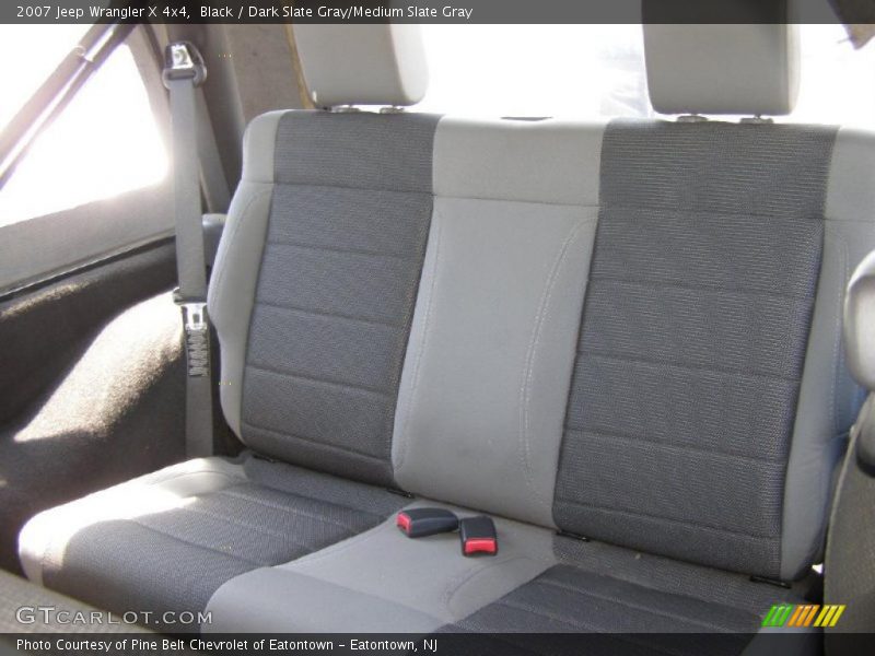 Black / Dark Slate Gray/Medium Slate Gray 2007 Jeep Wrangler X 4x4