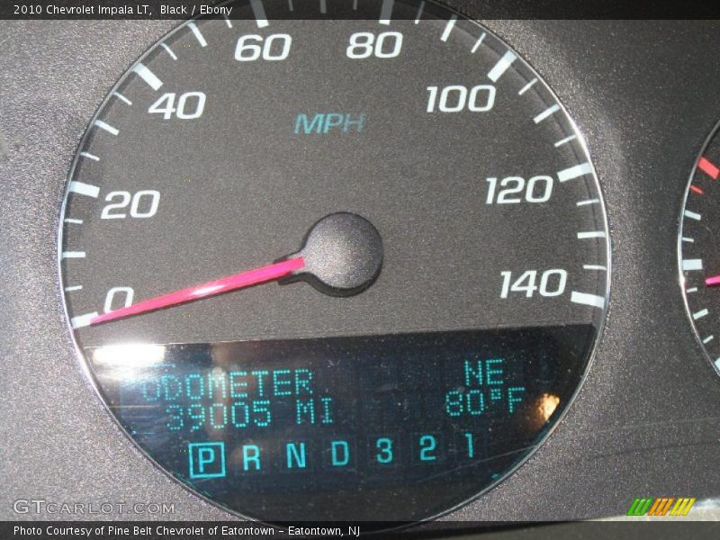 Black / Ebony 2010 Chevrolet Impala LT