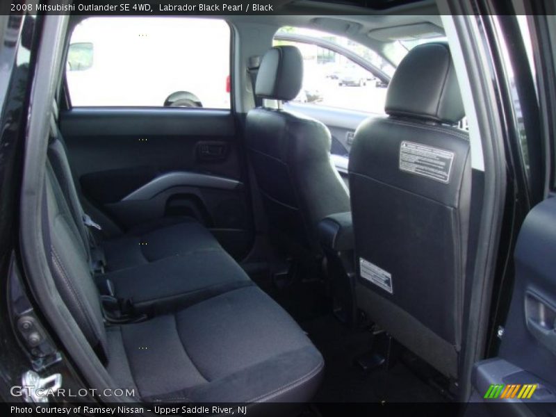 Labrador Black Pearl / Black 2008 Mitsubishi Outlander SE 4WD