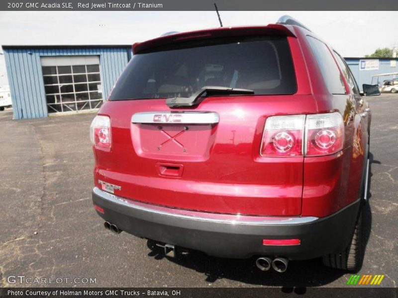 Red Jewel Tintcoat / Titanium 2007 GMC Acadia SLE