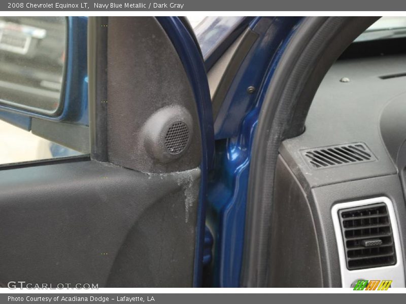 Navy Blue Metallic / Dark Gray 2008 Chevrolet Equinox LT