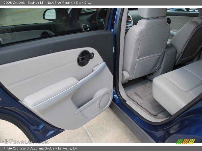 Navy Blue Metallic / Dark Gray 2008 Chevrolet Equinox LT