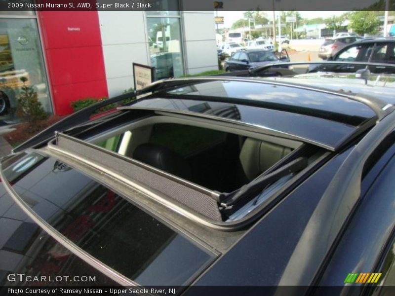 Super Black / Black 2009 Nissan Murano SL AWD
