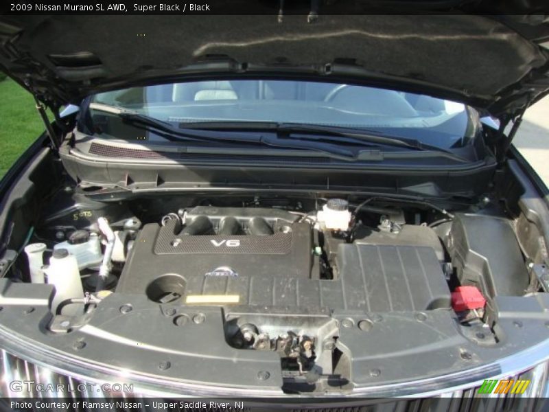 Super Black / Black 2009 Nissan Murano SL AWD