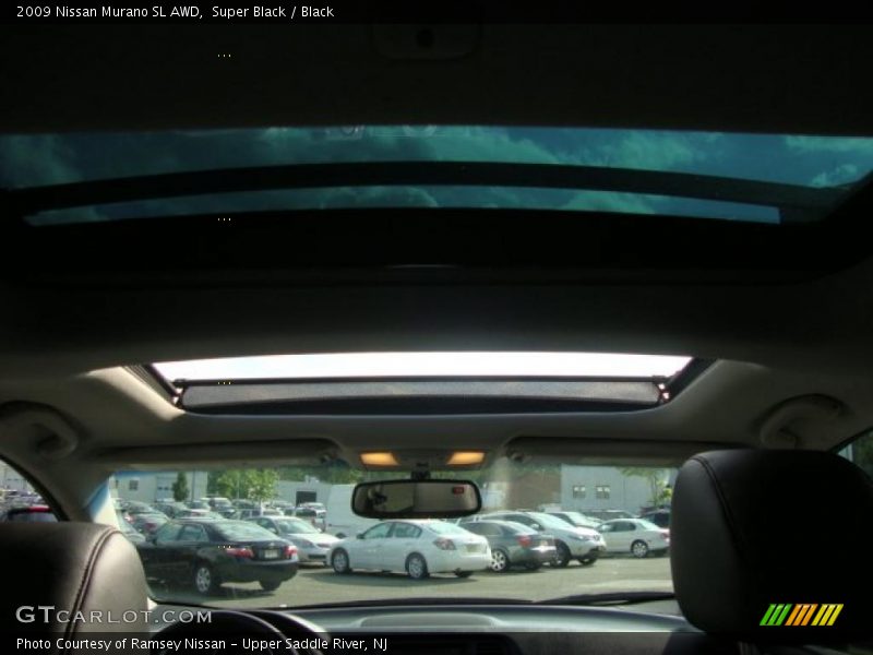 Super Black / Black 2009 Nissan Murano SL AWD