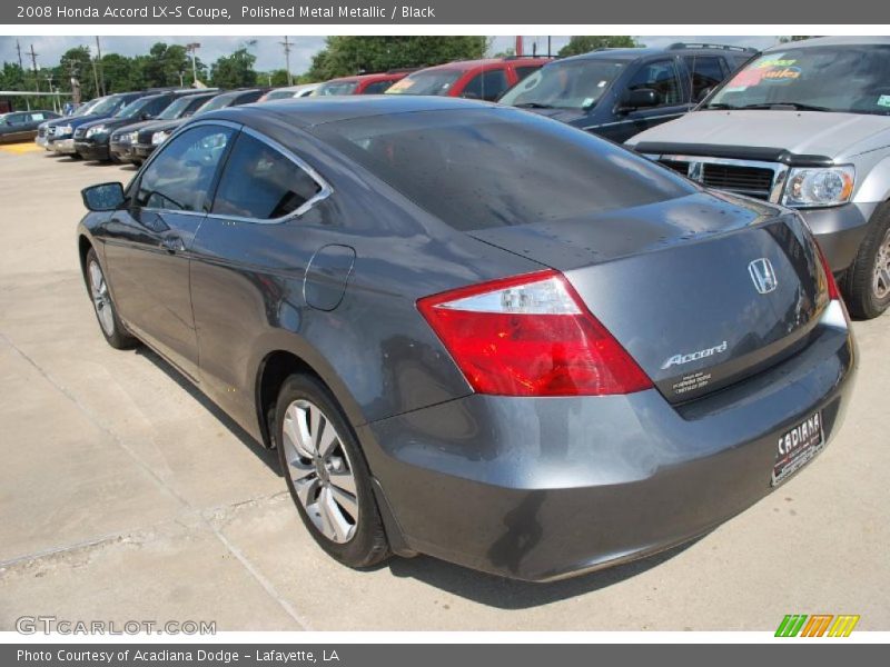 Polished Metal Metallic / Black 2008 Honda Accord LX-S Coupe