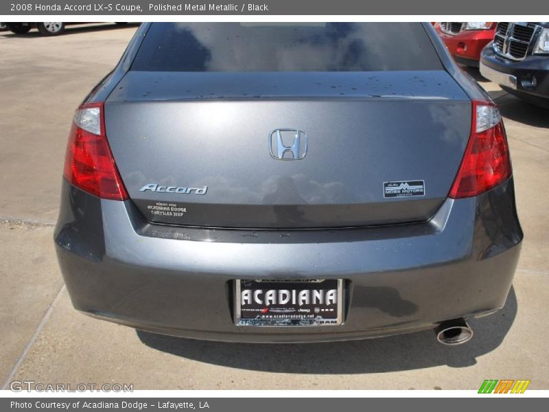 Polished Metal Metallic / Black 2008 Honda Accord LX-S Coupe