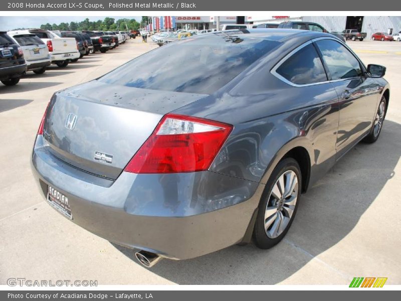 Polished Metal Metallic / Black 2008 Honda Accord LX-S Coupe