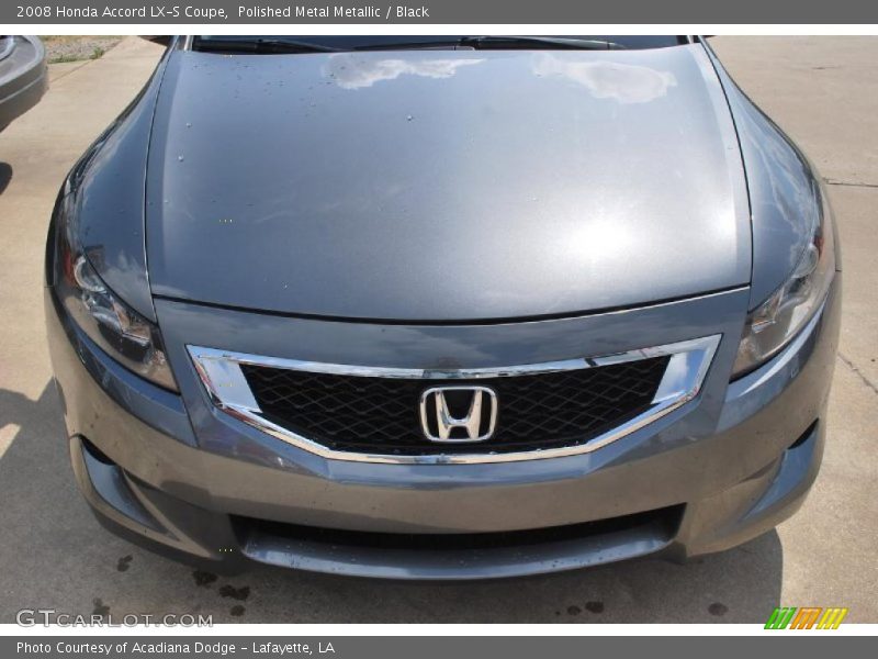 Polished Metal Metallic / Black 2008 Honda Accord LX-S Coupe
