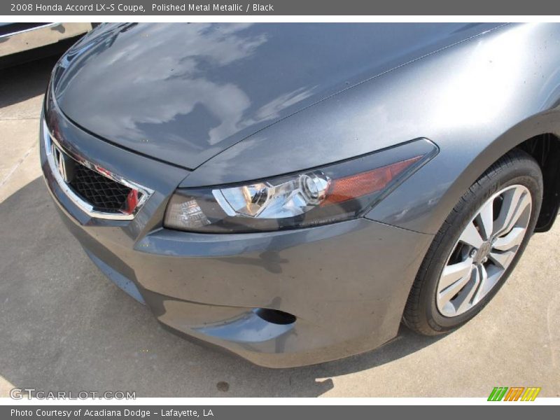 Polished Metal Metallic / Black 2008 Honda Accord LX-S Coupe