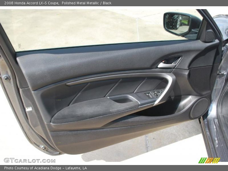 Polished Metal Metallic / Black 2008 Honda Accord LX-S Coupe
