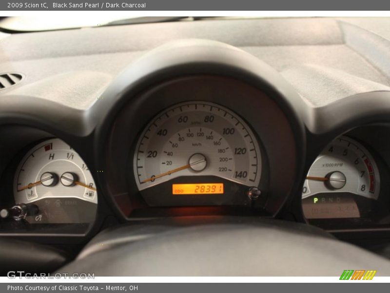 Black Sand Pearl / Dark Charcoal 2009 Scion tC