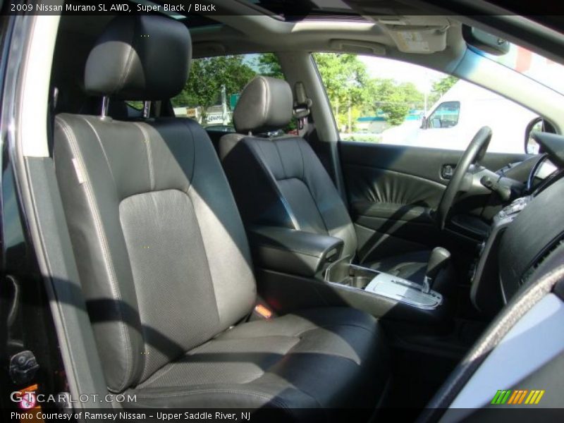Super Black / Black 2009 Nissan Murano SL AWD