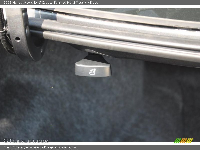 Polished Metal Metallic / Black 2008 Honda Accord LX-S Coupe