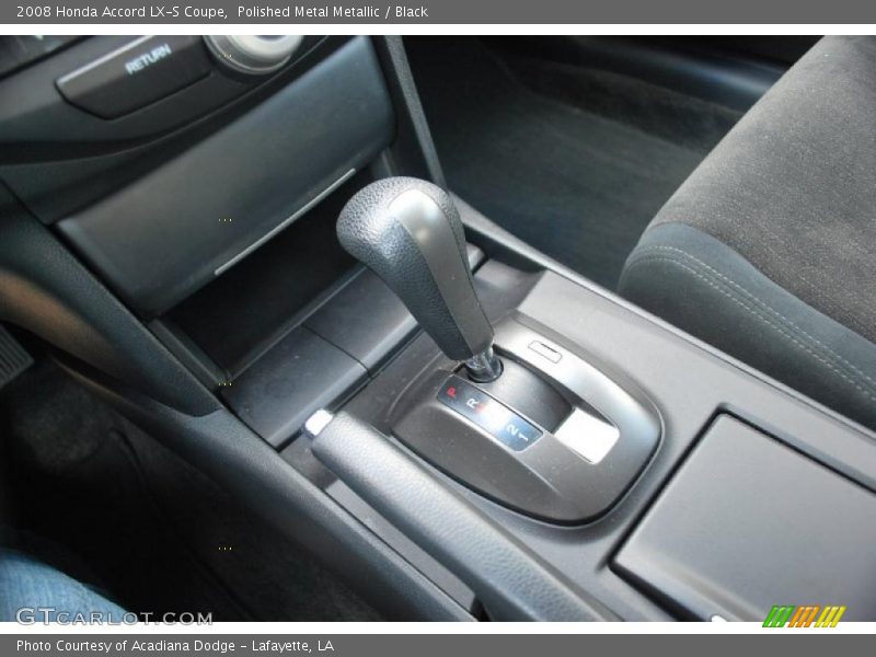 Polished Metal Metallic / Black 2008 Honda Accord LX-S Coupe