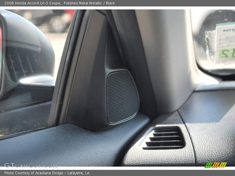 Polished Metal Metallic / Black 2008 Honda Accord LX-S Coupe