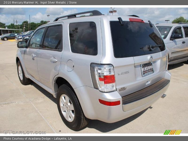Ingot Silver Metallic / Stone 2010 Mercury Mariner I4