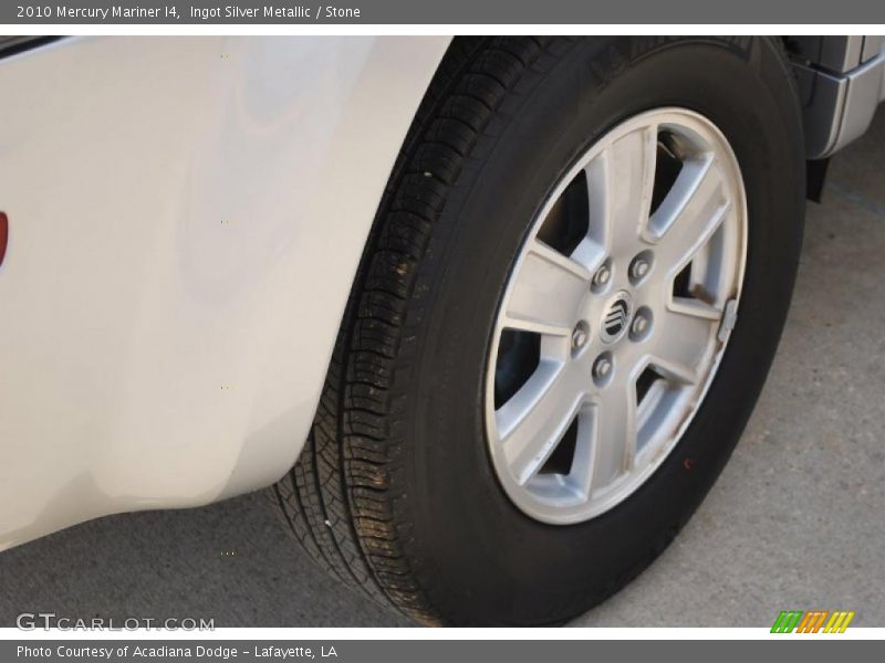 Ingot Silver Metallic / Stone 2010 Mercury Mariner I4